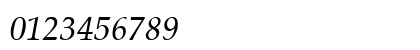Palatine Italic Preview