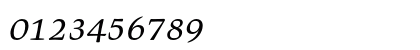 Givens Antiqua Std Italic Preview