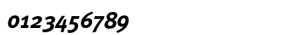 MetaBoldCE Medium Italic Numeric Preview