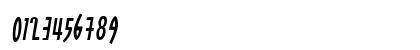 Steel Italic Numeric Preview