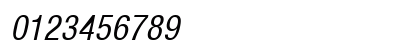 VNI Helve Condense Italic Preview