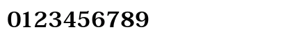 Heisei Mincho Std W9 Numeric Preview