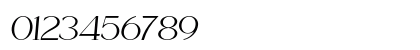 Cellofy Light SemExp Ita Italic Numeric Preview