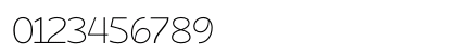 Atozimple ExtraLight Regular Numeric Preview