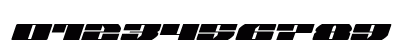 Joy Shark Expanded Italic Expanded Italic Numeric Preview