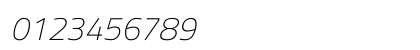 Titillium Web Thin Italic Preview