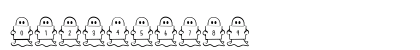 SpookyGhostLetters Regular Numeric Preview