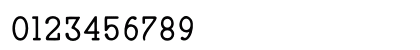 Draftside Bold Numeric Preview