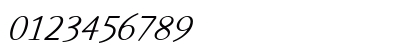 ArtemiusSans Light TT Regular Italic Numeric Preview