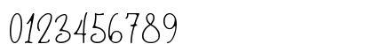 Brattica Regular Numeric Preview