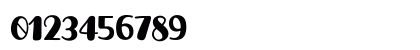 Coffee Normal Regular Numeric Preview