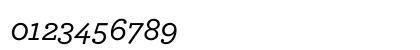 ArcherPro Medium Italic Numeric Preview