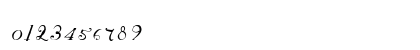 NotCaslon Regular Numeric Preview
