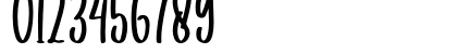 you are my everythink display f Regular Numeric Preview