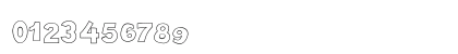 Crazy Krabs Outline Regular Numeric Preview
