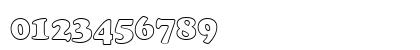 00609 Regular Numeric Preview