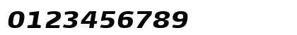 MaxDemiSerifTF-BlackItalic Regular Numeric Preview