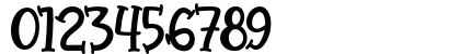 Cute Sweet Regular Numeric Preview