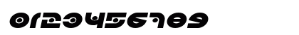 Kovacs Spot Expanded Italic Expanded Italic Numeric Preview