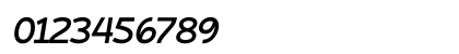 Atozimple Bold Italic Numeric Preview