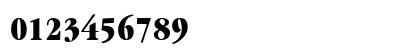 GaramondCdITC Ultra Numeric Preview