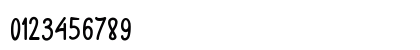 Hello Grizelle sans Regular Numeric Preview