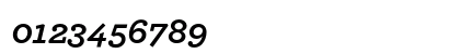 ArcherPro Bold Italic Numeric Preview