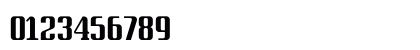 Banthern Personal Use Regular Numeric Preview