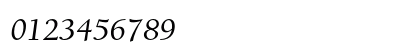 Berkeley Oldstyle Italic Preview