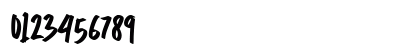 Stargod - Personal Use Regular Numeric Preview