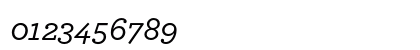 ArcherPro Medium Italic Numeric Preview