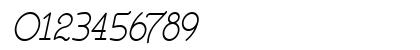 Book&amp; Italic Numeric Preview