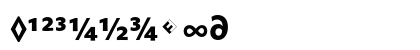 Legato SC Bold Expert Numeric Preview