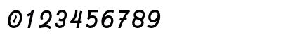 Hardino Regular Numeric Preview
