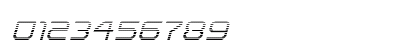 Light Brigade Gradient Italic Italic Preview