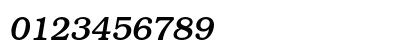 ITC Bookman Medium Italic Numeric Preview