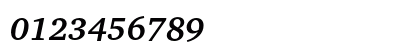 CharterC Bold Italic Numeric Preview