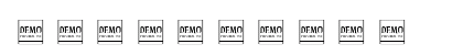 Husterdun Script Regular Numeric Preview