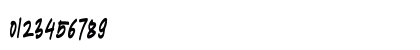 TURQOISE Regular Numeric Preview