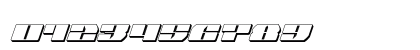 Joy Shark Semi-Condensed 3D Italic Semi-Condensed Italic Numeric Preview