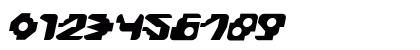 Paccer Italic Numeric Preview
