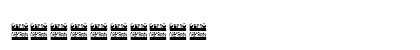 Hamline Demo Regular Numeric Preview