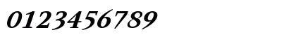 Artemius TT Bold Italic Numeric Preview