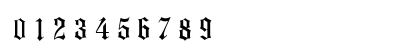 Koenigsberger Gotisch UNZ1L Regular Numeric Preview