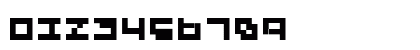 Pixel 4x4 Regular Numeric Preview