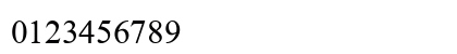 Hacen Typographer Regular Numeric Preview