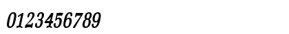 BidRomanThin BoldItalic Numeric Preview