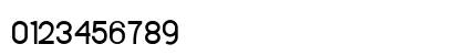 Progelud Regular Numeric Preview