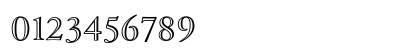 HoeflerText Engraved-Two Numeric Preview