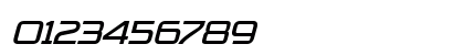 TradeMarker Light Italic Numeric Preview